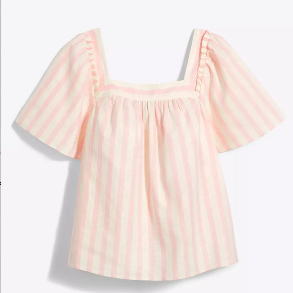 Draper James Pink Stripe Top, NWOT!